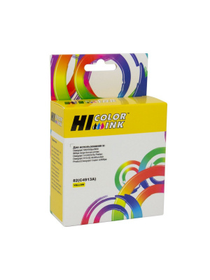Картридж Hi-Black (HB-C4913A) для HP DJ 500/800, №82, Y
